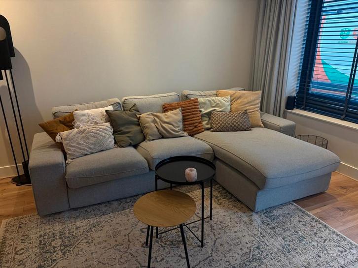 Loungebank 3 zits *moet zo snel mogelijk weg*, Huis en Inrichting, Banken | Bankstellen, Gebruikt, Hoekbank, Driepersoons, 200 tot 250 cm