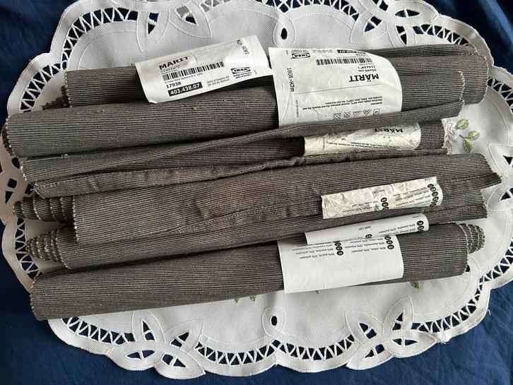 6x IKEA Märitt Onderzetters - Grijs, Huis en Inrichting, Woonaccessoires | Onderzetters, Zo goed als nieuw, Overig, Ophalen