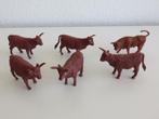 Speelgoed 6 bruine bizons voor bij de boerderijdieren, Ophalen of Verzenden, Zo goed als nieuw