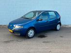 Fiat Punto 1.2 44kw 5DR 2002 Blauw | nieuwe apk, Origineel Nederlands, Te koop, 5 stoelen, 60 pk