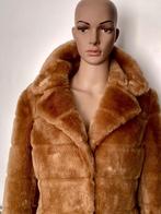 H652 River Woods maat 36=S fake bontjas bont jas winterjas, Bruin, River Woods, Ophalen of Verzenden, Zo goed als nieuw