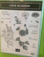 Lieve Bloemen Stempelset Stampin Up NIEUW Nederlandse Set, Ophalen of Verzenden, Nieuw, Clearstamp