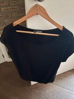 TE KOOP ZWART SHIRT, Ophalen of Verzenden, Zo goed als nieuw, Zwart, Korte mouw