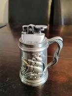 Tinnen aansteker met gas, Ophalen of Verzenden, Gebruikt, Aansteker