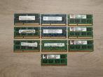 Partij 2GB DDR3 Laptop RAM geheugens 10x geheugen / modules, Computers en Software, Ophalen of Verzenden