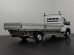 Peugeot Boxer 2.2BlueHDi 165pk Open Laadbak 4.20 Meter | Air, Auto's, Voorwielaandrijving, Stof, Gebruikt, 4 cilinders