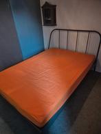 Ikea metalen bedframe met lattenbodem 140x200, Ophalen, Gebruikt, Overige kleuren, Tweepersoons