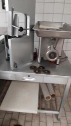 Gehaktmolen en lintzaag, Ophalen, Koelen en Vriezen