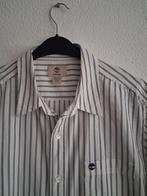 Timberland gestreept overhemd XL, Kleding | Heren, Overhemden, Ophalen of Verzenden, Zo goed als nieuw, Halswijdte 43/44 (XL)