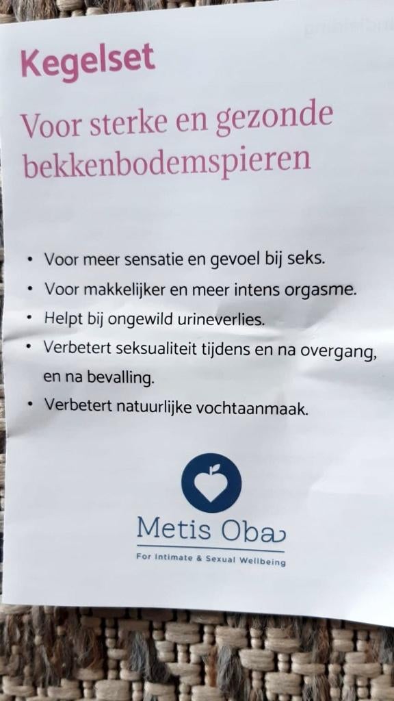 Bekkenbodem balletjes, Verzenden, Zo goed als nieuw, Overige typen