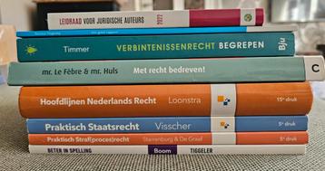 Boekenbundel HBO Rechten - Windesheim Zwolle beschikbaar voor biedingen