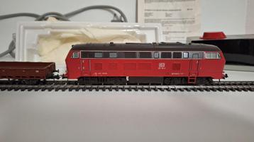 ROCO treinset met dieselloc en wagens, trafo beschikbaar voor biedingen