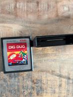 Atari 2600 Dig Dug Cartridge, Spelcomputers en Games, Games | Atari, Puzzel en Educatief, Gebruikt, 2 spelers, Ophalen of Verzenden