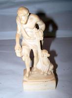 Grieks Diogenes beeldje. H. 15cm. Nwst., Ophalen of Verzenden, Zo goed als nieuw, Mens