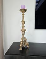 Grote Messing kerk kandelaar, Antiek en Kunst, Ophalen, Koper of Brons