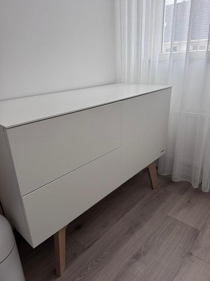 Kidsmill Sixties Commode Wit Mat / Naturel, Kinderen en Baby's, Babymode-accessoires, Zo goed als nieuw, Ophalen