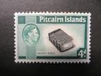 B05867: Pitcairn Islands GVI 4 d, Postzegels en Munten, Postzegels | Oceanië, Ophalen