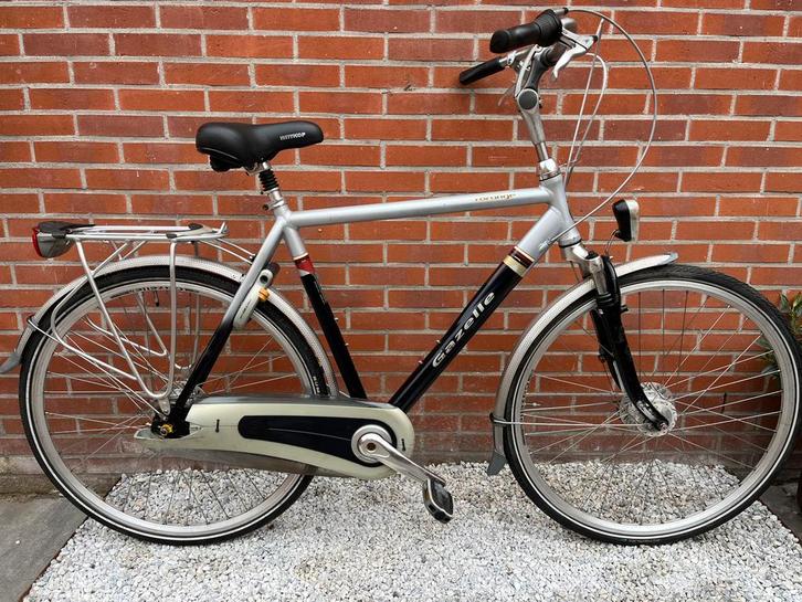 Gazelle-Batavus-Popal Herenfietsen, Fietsen en Brommers, Fietsen | Heren | Herenfietsen, Gebruikt, Gazelle, 57 tot 61 cm, Versnellingen
