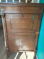 Mooie antieke secretaire / bureaukast (opknapper), Antiek en Kunst, Antiek | Meubels | Kasten, Ophalen