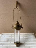 Antieke koperen kandelaar., Ophalen of Verzenden, Koper