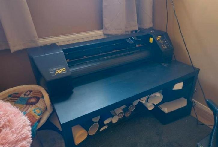 SummaSign T750 PRO Snijplotter - Perfect voor Signmakers!, Hobby en Vrije tijd, Elektronica-componenten, Gebruikt, Ophalen