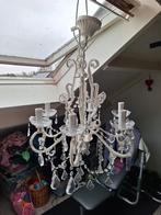 Mooie kroonluchter met kristallen, Ophalen, Gebruikt, Glas, Klassiek