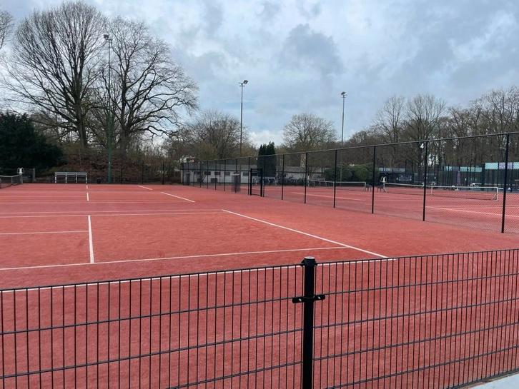 10m 100cm 656 dubbelstaafmat hekwerk Zwart Winter Actie!, Tuin en Terras, Tuinhekken en Hekwerk, Nieuw, Dubbelstaafmat hekwerk