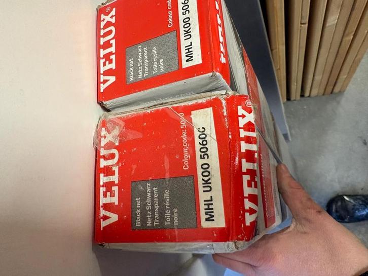 2x Velux Buitenzonwering MHL UK00 5060c - Nieuw in doos, Doe-het-zelf en Verbouw, Rolluiken, Nieuw, Minder dan 100 cm, Overige kleuren
