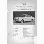 Ford Consul Cortina Vraagbaak losbladig 1962-1963 #3 Nederla, Boeken, Gelezen, Ophalen of Verzenden, Ford