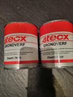 4tecx grondverf, zwart, Zwart, Nieuw, Ophalen of Verzenden, Verf