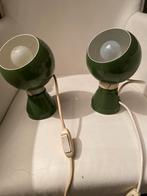 2 E.S. Horn Magnetische Bol Lampen - Design, Huis en Inrichting, Ophalen of Verzenden, Gebruikt, Metaal, Minder dan 50 cm