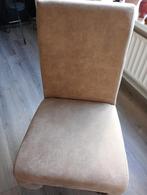 Eetkamerstoel, Huis en Inrichting, Ophalen, Twee, Bruin, Zo goed als nieuw