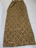 Goudbrokaat stof / gordijn, Huis en Inrichting, Stoffering | Gordijnen en Lamellen, Overige kleuren, 200 cm of meer, Vintage, Ophalen of Verzenden
