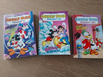 Donalds duck pockets 3 stuks beschikbaar voor biedingen