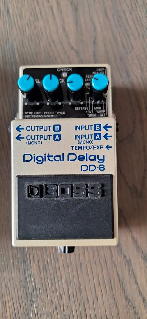 Boss dd-8, T-rex twister 2, mxr phase 90 script logo, Muziek en Instrumenten, Effecten, Zo goed als nieuw, Chorus, Ophalen of Verzenden