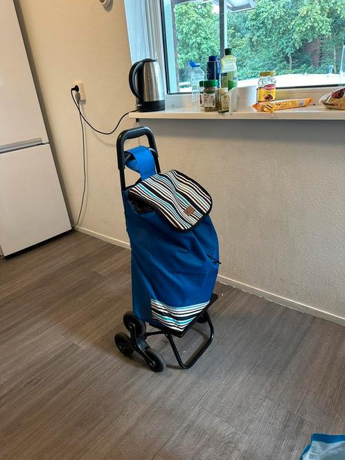 3-wiel boodschappentrolley - Staircase shopping cart, Huis en Inrichting, Woonaccessoires | Overige, Zo goed als nieuw, Ophalen of Verzenden