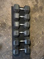 Dumbbell set 32.5, 35 en 40 kg, Dumbbell, Gebruikt, Hexa, Armen