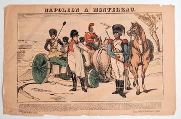 [Epinal Pellerin] Napoleon a Montereau - slag bij Montereau beschikbaar voor biedingen