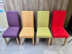 Goede, moderne eetstoelen, Huis en Inrichting, Stoelen, Ophalen, Zo goed als nieuw, Hout, Vier