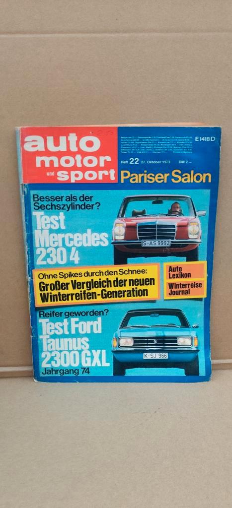 Auto Motor Sport Duitsland - 1973, Boeken, Auto's | Folders en Tijdschriften, Ophalen of Verzenden