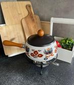 Vintage fondue pannetje, Witgoed en Apparatuur, Fonduesets, Ophalen of Verzenden, Zo goed als nieuw, Brander, Fonduepan