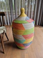 Afrikaanse wasmand handgemaakt in Senegal Fairtrade, Huis en Inrichting, Woonaccessoires | Schalen en Manden, Ophalen of Verzenden