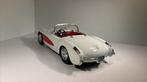 Chevrolet Corvette 1957 wit Bburago 1.18, Ophalen of Verzenden, Bburago, A, A