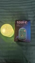 Leuke LED Fleslamp - Sfeervolle Verlichting, Huis en Inrichting, Ophalen, Kunststof, Zo goed als nieuw, Minder dan 100 cm