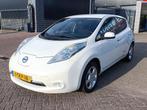 Nissan Leaf Acenta 24 kWh Elektrisch 16'' L.M.V Nw APK, Stof, Gebruikt, Wit, Origineel Nederlands