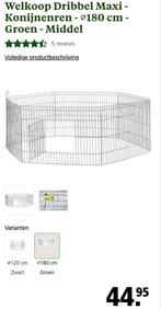 Welkoop konijnenren diameter 180 cm, Dieren en Toebehoren, Ophalen, Kooi, 110 cm of meer, 60 tot 90 cm