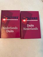 Wolters Handwoordenboek Duits-Nederlands / Nederlands-Duits, Boeken, Woordenboeken, Ophalen of Verzenden, Zo goed als nieuw, Koenen of Wolters