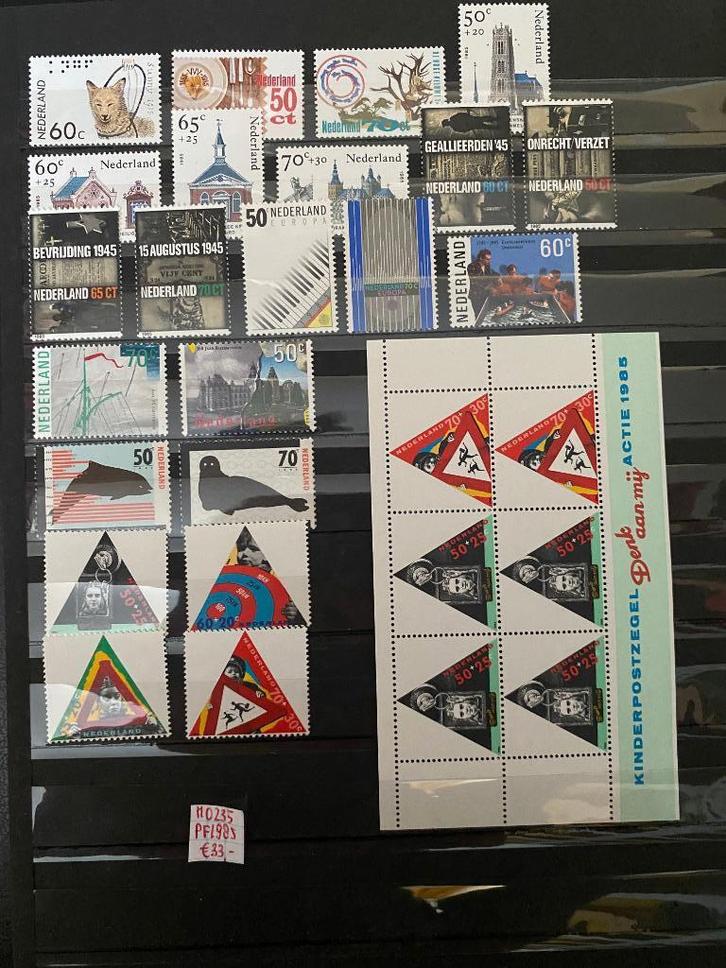 Nederland 1985 postzegels postfris compleet, Postzegels en Munten, Postzegels | Nederland, Postfris, Na 1940, Verzenden