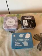 Hema kaartspellen: Babbel blik show time en goed bezig, Een of twee spelers, Ophalen of Verzenden, Nieuw, Reisspel