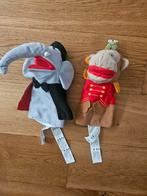 Handpoppen 2x olifant en aap, Ophalen of Verzenden, Zo goed als nieuw, Olifant